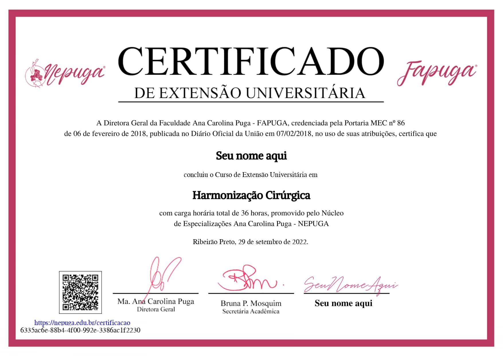 A pós em HOF do Nepuga/FAPUGA também certifica os cirurgiões dentistas em procedimentos cirúrgicos, pelo módulo de imersão em Harmonização Cirúrgica.