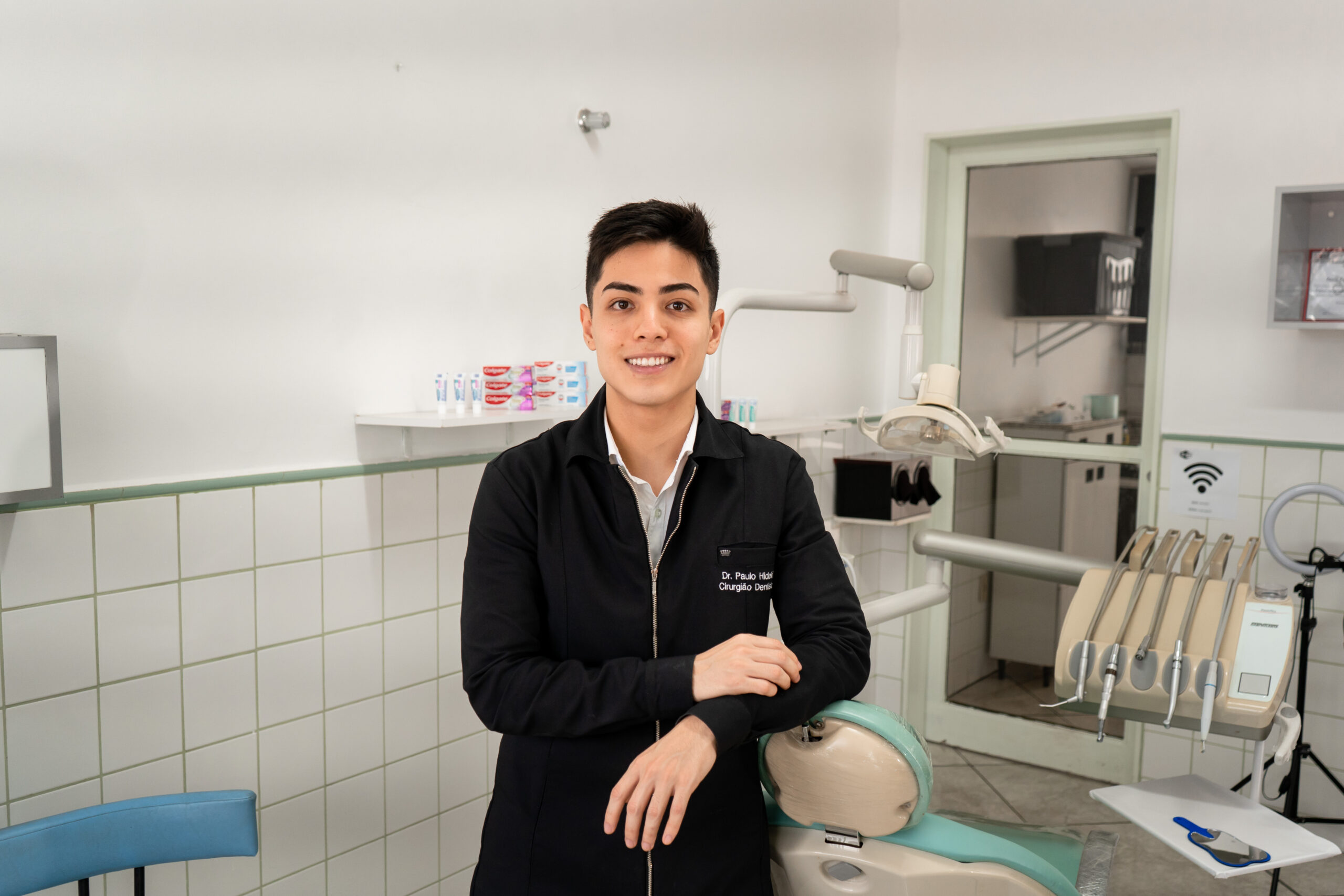 A especialização em HOF foi a escolha do cirurgião-dentista Paulo Hideki 