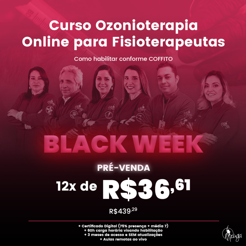 Cursos Ozonioterapia Fisioterapeutas Blackfriday