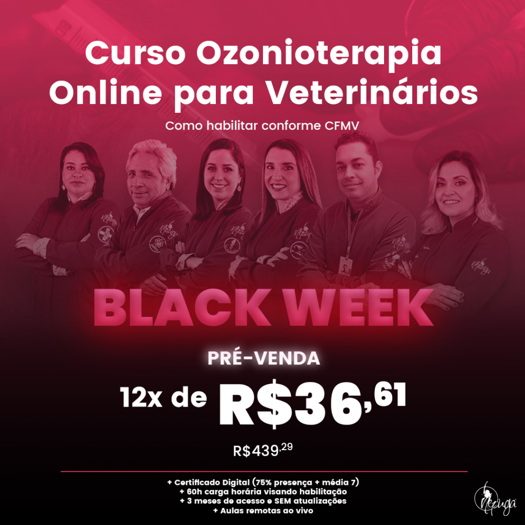 Cursos Ozonioterapia Veterinários Blackfriday