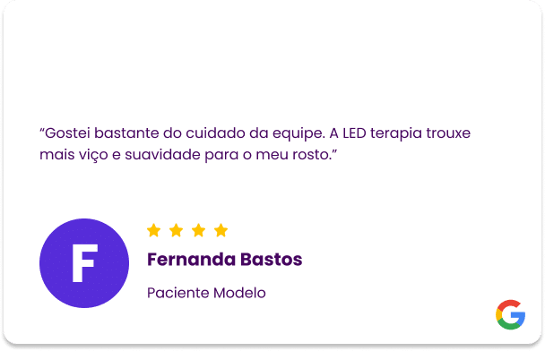 w depoimentosLED TERAPIA 4