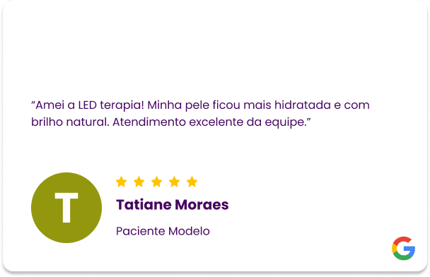 w depoimentosLED TERAPIA