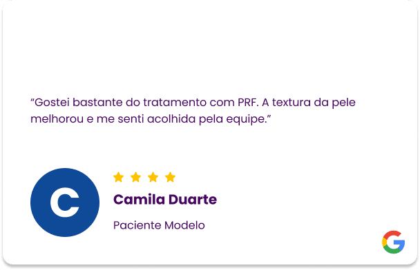 w depoimentosPRP PRF 4