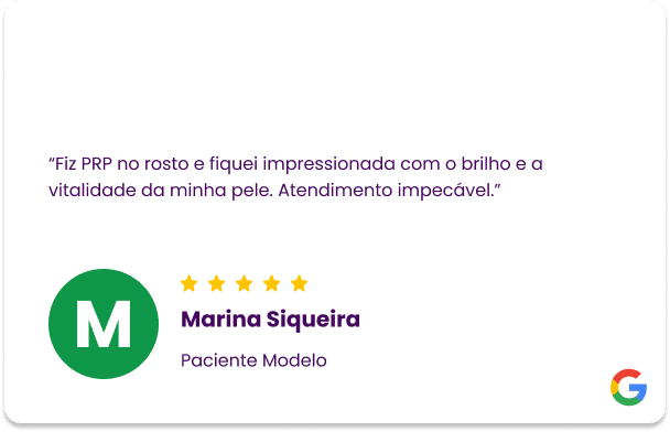 w depoimentosPRP PRF