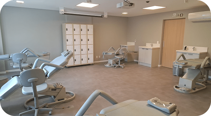 Clinica Nepuga com Equipamentos modernos e ambiente impecavel