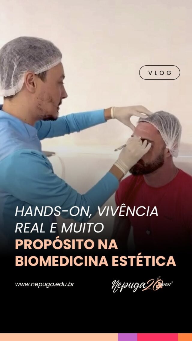 O Dr @joaoartthur compartilhou com a gente um pouco do seu dia a dia durante as aulas práticas da pós-graduação em Biomedicina Estética em Belo Horizonte, mostrando como é viver a experiência Nepuga de verdade.

👏 Hands-on com injetáveis
💉 Conteúdo aplicado
👥 Troca com professores e colegas
🎯 E a certeza de que o sucesso é possível quando se escolhe agir.

Aqui, o protagonismo é dos doutores, e cada prática é um passo concreto rumo à atuação autônoma, segura e confiante na Biomedicina Estética.

📍 Pós-graduação Nepuga | Belo Horizonte - MG

📲 Quer viver isso também? Acesse: www.nepuga.edu.br (link na bio do perfil)

O Sucesso Está Em Suas Mãos.

#NepugaNaPrática #SaúdeEstética #BiomedicinaEstética #VlogNepuga #VivênciaEstética #NepugaBH #OSucessoEstáEmSuasMãos